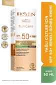 Bioxcin Sun Care Çok Yüksek Korumalı Yağlı Ciltler Için Renkli Güneş Kremi Tinted Spf 50+ 50 Ml thumbnail 1