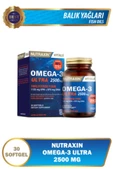 Nutraxin Omega 3 Ultra 2500 Mg 30 Yumuşak Kapsül - EPA DHA GOED thumbnail 1