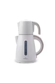 Daystar Çelik Demlikli 2 In 1 Çay Makinesi Ve Su Isıtıcı Kettle Latte - 1