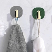 BUFFER® 2li Yapışkanlı Retro Askılık Dolap Kapak Kulpu Gri - 4