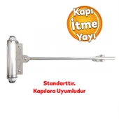 Kapı İtme Yayı Kapı Örtme Kapatma Makanizma Bahçe Çelik Dış Kapı Uyumlu - 1