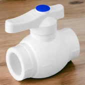 Küresel Pprc Ekonomik Vana Plastik 40'lık Pvc Vanası Dişsiz Aç Kapa Boru Kaynak Makine Bağlantı - 4