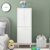 MODİLAYN Gamzem GENÇ ODASI 55x138 cm Oyuncak Sepetli Çocuk Odası Dolabı thumbnail 2