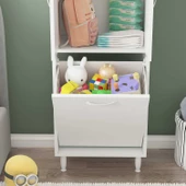 MODİLAYN Gamzem GENÇ ODASI 55x138 cm Oyuncak Sepetli Çocuk Odası Dolabı thumbnail 3