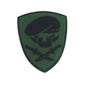 Single Sword Komando Bere-Bıçak Plastik Patch - Peç - 3