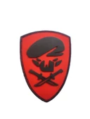 Single Sword Komando Bere-Bıçak Plastik Patch - Peç - 6