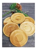 Mien MEN313 Bambu Çay Tabağı 6 Lı - 1