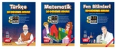 ALTIN ORAN 8.SINIF TÜRKÇE - MATEMATİK- FEN BİLİMLERİ 20 DENEME SINAVI (3 Kitap) thumbnail 1