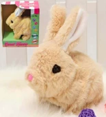 Yürüyen, Sesli Hareketli Sevimli Peluş Bunny Tavşan - Sweet Bunny thumbnail 5