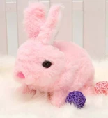 Yürüyen, Sesli Hareketli Sevimli Peluş Bunny Tavşan - Sweet Bunny thumbnail 12