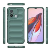 Xiaomi Redmi 12C Kılıf Optimum Lens Çerçeveli Silikon Kapak - 12