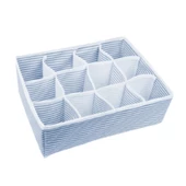Piev 12 Bölmeli Çekmece Düzenleyici Organizer Mavi Çizgili - 2