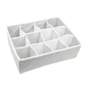 Piev 12 Bölmeli Çekmece Düzenleyici Organizer Gri Çizgili - 2