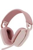 Logitech ZONE VİBE 100 Mikrofonlu Bluetooth Kablosuz Pembe - 1