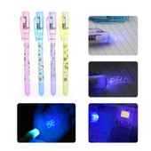 Ayıcık Desenli Görünmez İnvisible Kalem 3 Adet & 3 Ayrı Renk thumbnail 2