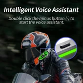 A30 2X Eşleşmeli İntercom Motor Kurye Kask Bluetooth Kulaklık - 7