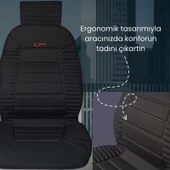 Space Oto Koltuk minderi, Tüm araçlara uyumlu 2'li set özel tasarım minder - 3