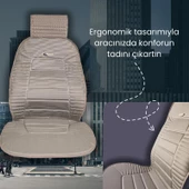 Space Oto Koltuk minderi, Tüm araçlara uyumlu 2'li set özel tasarım minder - 12