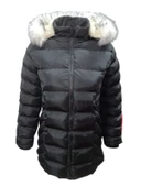 Jenerik J01804 Çocuk Kız Şişme Dolum Kapüşonlu Mont - 3