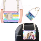 Apple iPad 6. Nesil 9.7" Kılıf Renkli Strap Zırh Case 2018 A1893 A1954 - 11