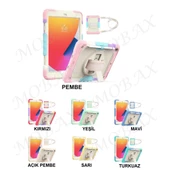 Apple iPad 6. Nesil 9.7" Kılıf Renkli Strap Zırh Case 2018 A1893 A1954 - 1