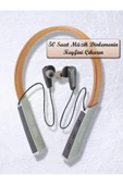 Subzero Ep99 Boyun Askılı Deri Bluetooth Kulakiçi Kulaklık 50 Saat Müzik Dinlemenin Keyfini Çıkarın - 2