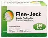 Fine Ject İnsülin Kalem İğnesi 4 mm - 1