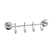 BUFFER® 4 Kancalı Dekoratif Askılık Mutfak Banyo Duvar Yüzeyi Askısı - 1