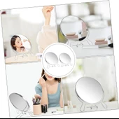 Çift Taraflı Büyüteçli Makyaj Aynası 5'' Masa Üstü Aynası Mavi - 8