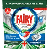 Fairy Platinum Plus Ultra Bulaşık Makinesi Tableti 64'lü - 2