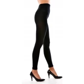 Polar İç Yüzeyli Sıcak Tutan Siyah Kadın Penti İçlik Tayt - 2