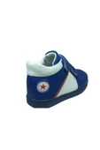 ÖZPINARCI Ortopedikal Bebe Erkek Çocuk Bot Saks Mavi Cırtlı % 100 Deri Ortopedik Anatomik - 4