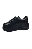 OrtopedikAL Womenly Style 2001 siyah Cırtlı Kadın Sneaker Spor Ayakkabı - 4