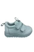 ÖZPINARCI Ortopedikal Bebe Kız Erkek Unisex Çocuk Spor Ayakkabı Beyaz Lazer Cırt Hakiki Deri Anatomik - 1