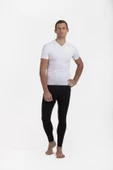 OIL COMPANY Termal İçlik Üst Kısakol V Yaka Unisex PP Seamless II. Seviye OCP007 - 1