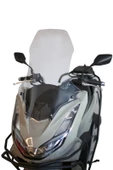 ABV Honda PCX Şeffaf Tur Camı 79x57 cm (21-24) + Bağlantı Ekipmanı - 1