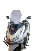 ABV Honda PCX Füme Tur Camı 79x57 cm (21-24) + Bağlantı Ekipmanı - 1