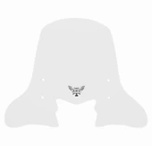 ABV Honda Dio El Korumalı Şeffaf Tur Camı 59x72.5 cm (21-25) + Bağlantı Ekipmanı - 2