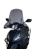 ABV Honda Dio El Korumalı Füme Tur Camı 59x72.5 cm (21-25) + Bağlantı Ekipmanı - 1