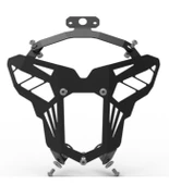 Bajaj Pulsar N 250  Far Koruma Demiri Şeffaf Pleksi Camlı (Cnc Kesim,Statik Boyalı)_Supermoto thumbnail 3