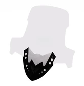 ABV Yamaha X-Max El Korumalı Şeffaf Tur Camı 73.5x64 cm (17-23) thumbnail 3