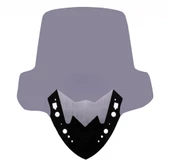 ABV Yamaha X-Max Füme Tur Camı 64x57.5 cm (17-23) - 2