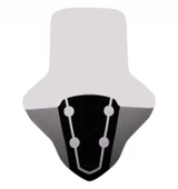 ABV Yamaha N-Max El Korumalı Şeffaf Tur Camı 73.5x58 cm (21-25) + Vida Takımı - 2