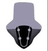 ABV Yamaha N-Max El Korumalı Füme Tur Camı 73.5x58 cm (21-25) + Vida Takımı - 2