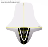 ABV Yamaha N-Max El Korumalı Şeffaf Tur Camı 75x67.5 cm (15-20) + Vida Takımı - 5