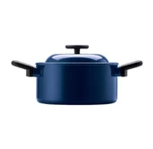 LOCK LOCK DECORE 20 CM DERIN TENCERE MAVI/NAVY - 1