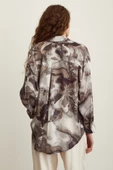 Batik Desen Gömlek Gri - 6