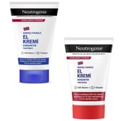 Neutrogena Konsantre Parfümlü El Kremi 50 ml + Neutrogena Parfümsüz El Kremi 50 ml - 1
