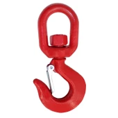 Fırdöndü Kuşgöz 2 Tonluk Kanca Yük Taşıma Kaldırma Amerikan Tipi Çelik Liman Şantiye Vinç Kancası - 3