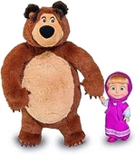Maşa ile Koca Ayı - Masha and the Bear Masha Doll 12cm and Bear 25cm - 2